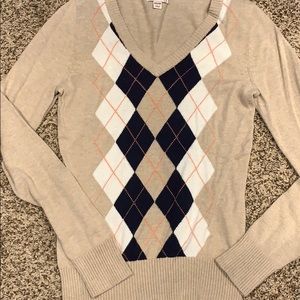 Merona Argyle Sweater